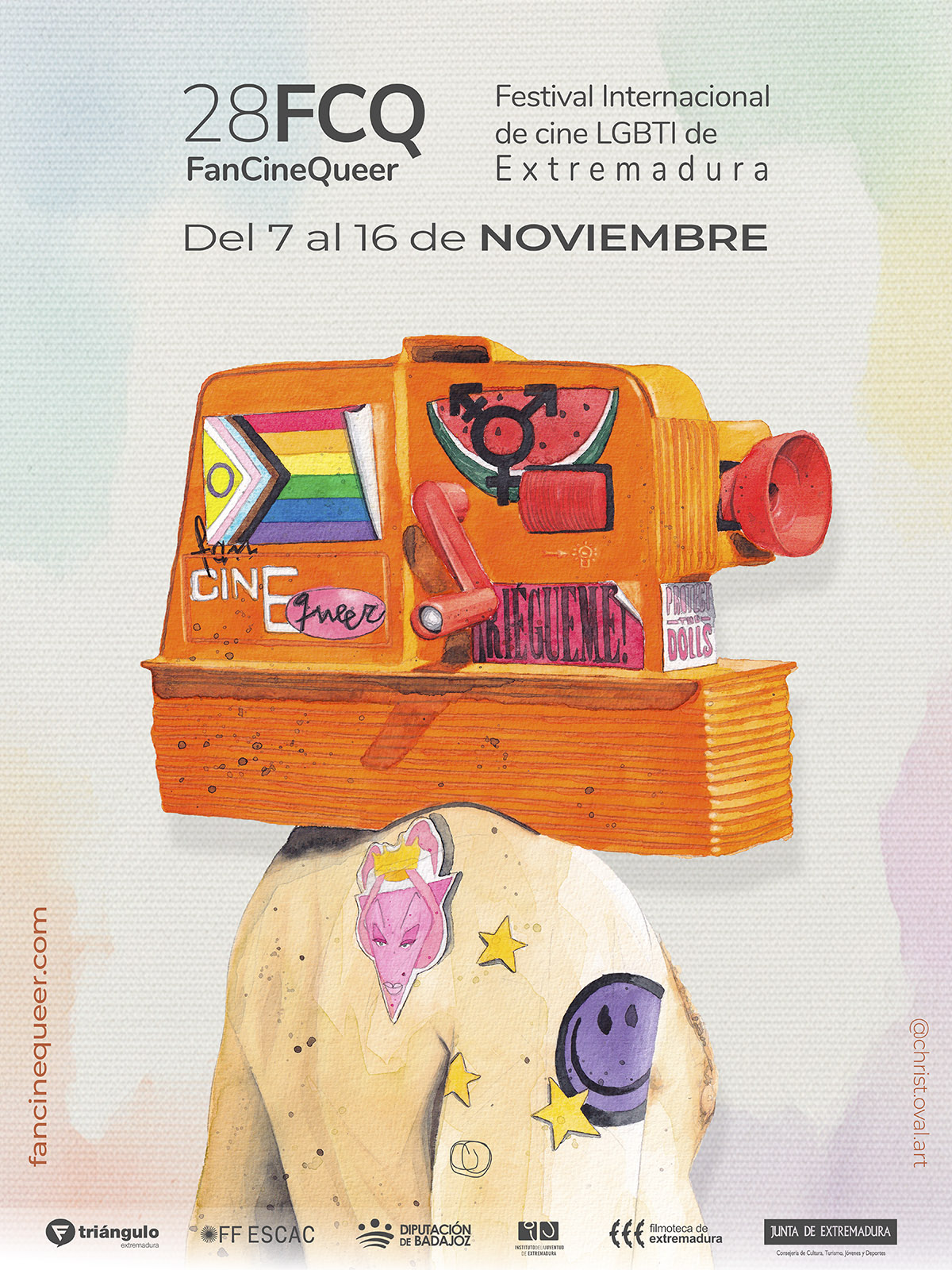 Cartel oficial de la 28.ª edición