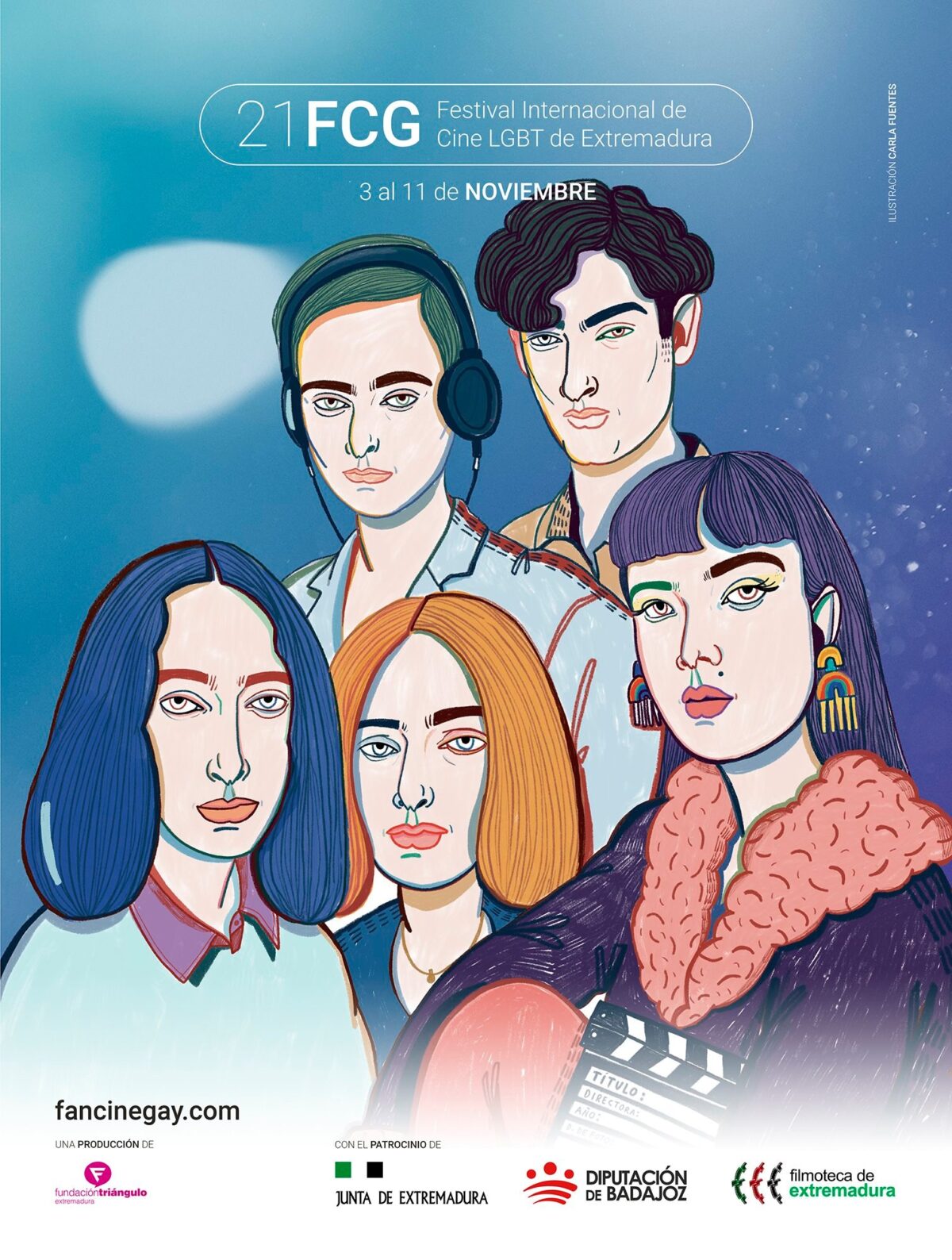 Cartel oficial de la 21.ª edición