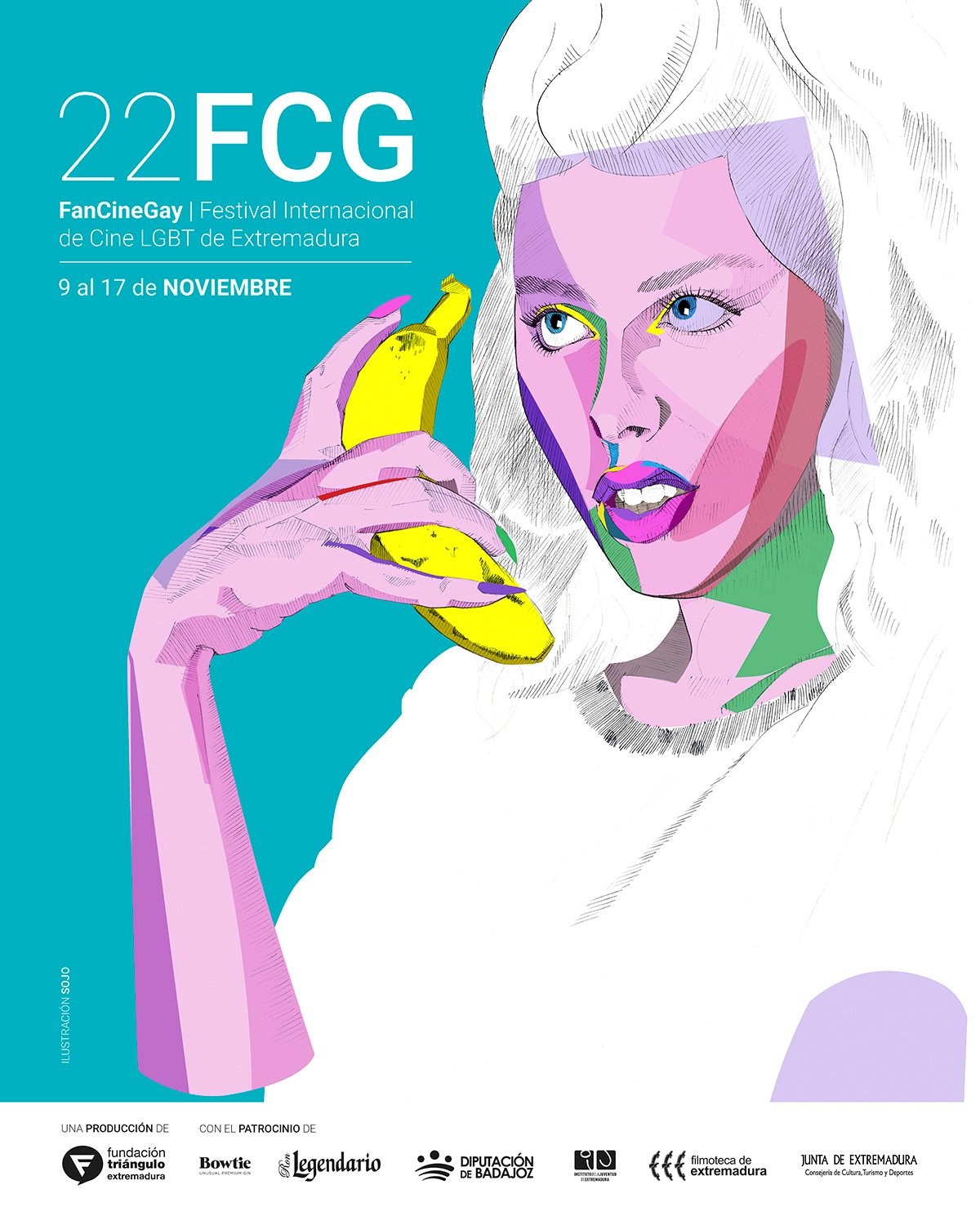 Cartel oficial de la 22.ª edición