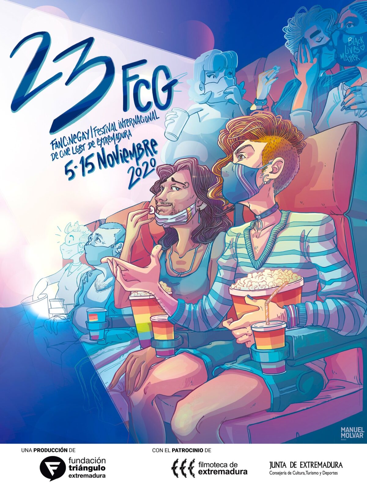 Cartel oficial de la 23.ª edición