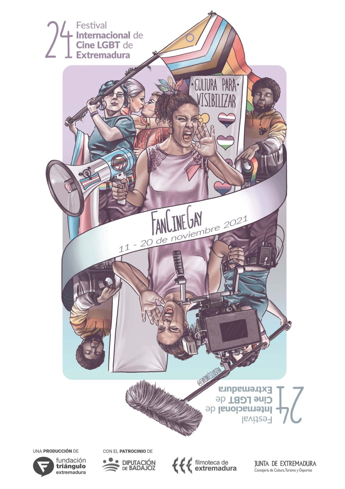 Cartel oficial de la 24.ª edición
