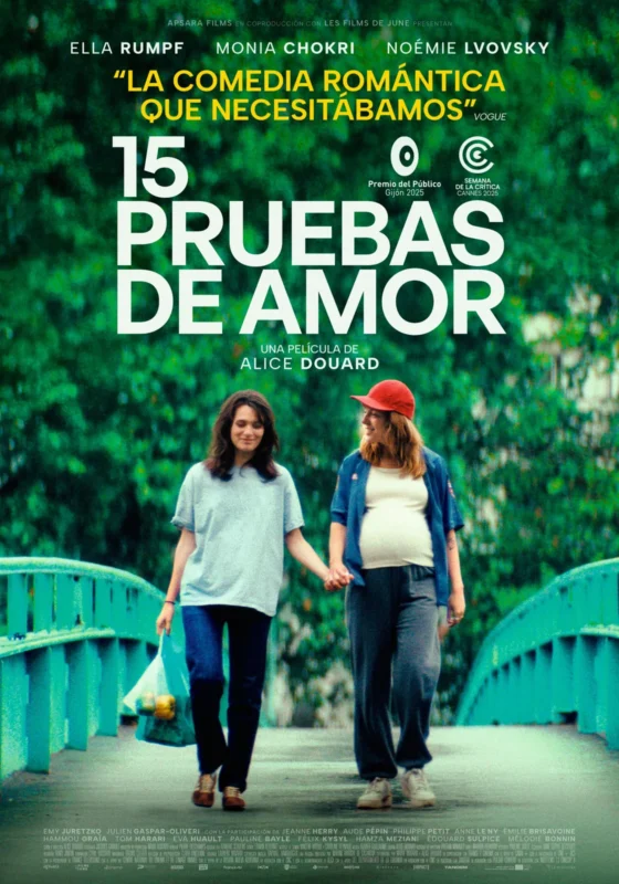 Cartel de 15 PRUEBAS DE AMOR