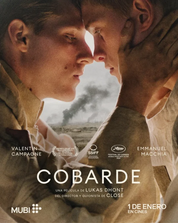 Cartel de COBARDE