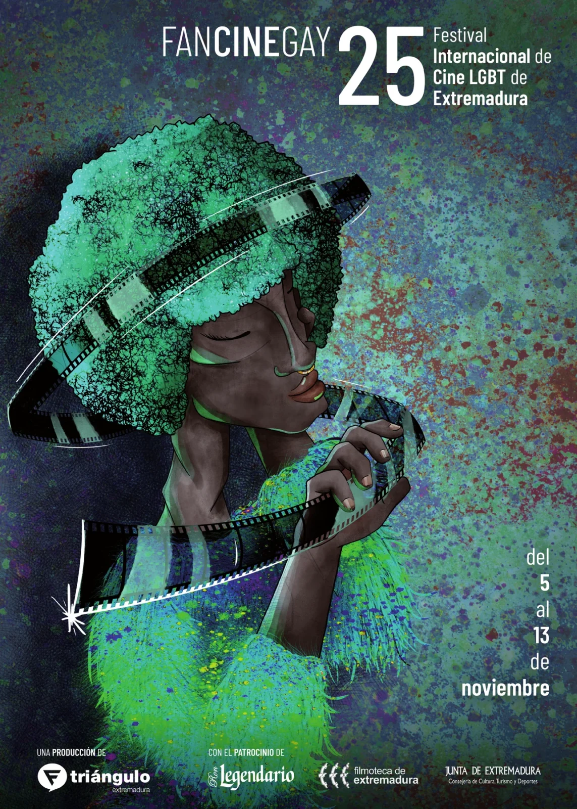 Cartel oficial de la 25.ª edición