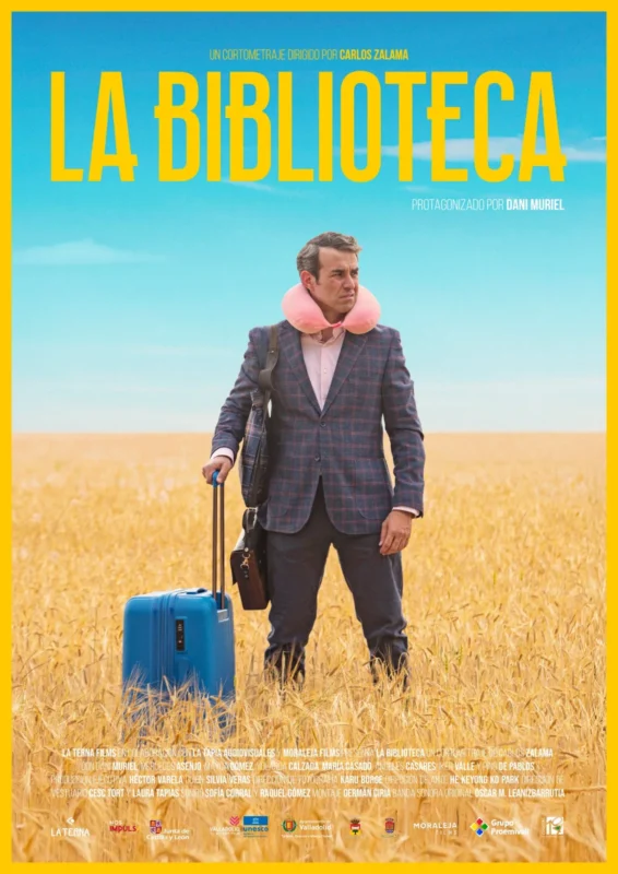 Cartel de La biblioteca