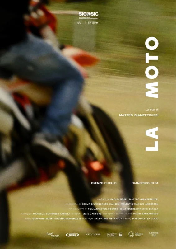 Cartel de La moto